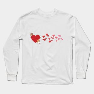 Heart To Heart Long Sleeve T-Shirt